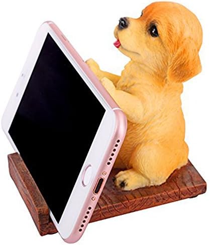 Puppy pas mobitel stoji držač za pametni telefon za stol za stol zlatni retriver