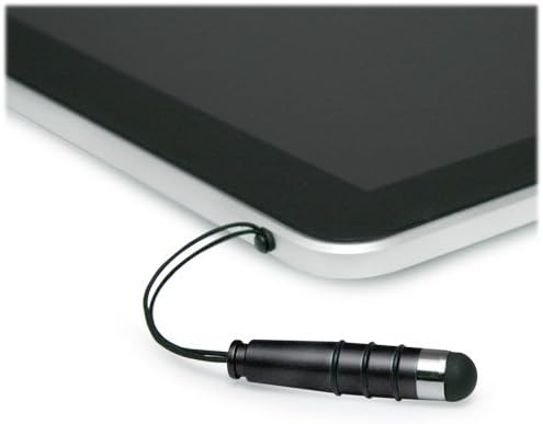 Stylus olovka za Acnodes APW4023 - Mini kapacitivni stylus, mali gumeni vrh kapacitivne olovke za akcije APWODES APW4023 - JET CRNI