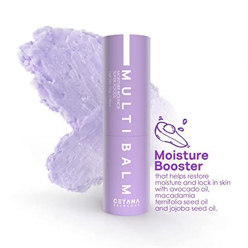 CETANA Anti Wrinkle Moisturizer Multi Balm Stick za lice, vrat i usne | 3 ulja za hranu, hijaluronsku kiselinu i Retinol | moisture Hydrating Glass Skin | Anti Aging-zateže, firme, obnavlja-10 g