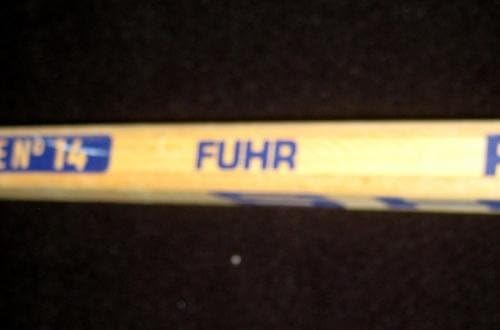 Grant Fuhr potpisao Edmonton Oiler model Model Golman Stick PSA / DNK COA - AUTOGREMENT NHL štapići