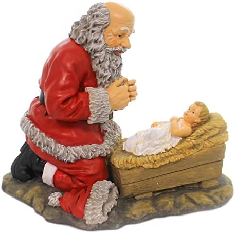 Roman klečeći Santa božićne figurice