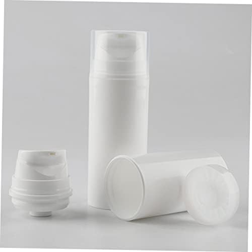 Cabilock 3pcs Vakuumski kontejner Kozmetička pumpa za dispenzer šminke za dispenziranje putne boce Losion za jednokratnu upotrebu bijelog šampona
