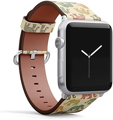 Kompatibilan sa Apple Watch serijom 1,2,3,4 - Kožna narukvica narukvica za narukvicu za narukvicu