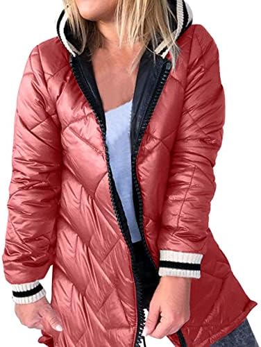Zimski kaputi za žene topli zimski kaput dugih rukava dugačak dugačak kaput s džepovima prekriven zimskom jaknom visoke veličine