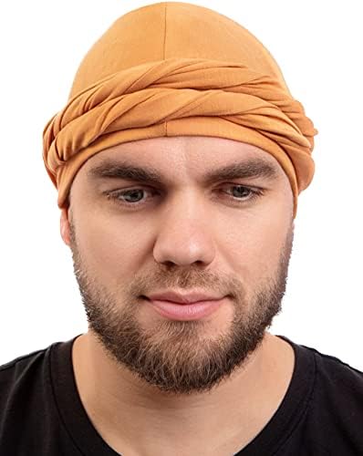 Silk satenska obložena turbana zamotavanje Prethodna kapa za lubanje za muškarce i žene, spavanje