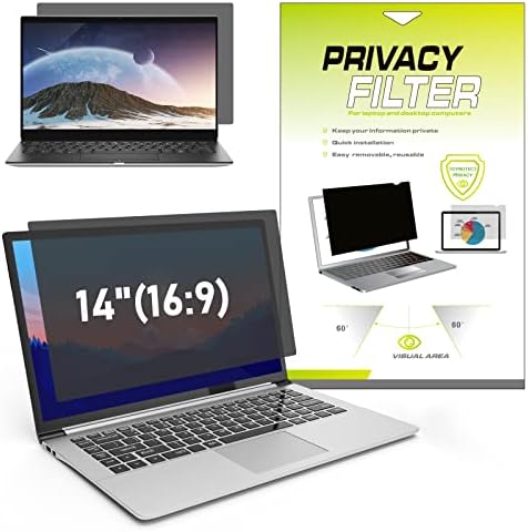 Filter za privatnost zaštitnika ekrana za Laptop 14 inča, Filter za privatnost laptopa sa zaštitom privatnosti i zaštitom od odsjaja, HD zaštita od ogrebotina za prenosivi računar od 14