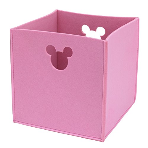 Disney Minnie Mouse u obliku sive i ružičaste 2 komada Felt rasadnici Caddy - 1 velika, 1 mala