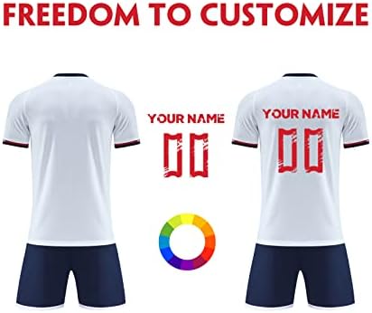 Prilagođeni nogometni dres za reprezentaciju sa vašim imenom i brojem neslužbenih personaliziranih nogometnih