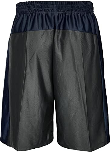 Euredxu muške košarkaške kratke hlače za retro kratke hlače s džepovima