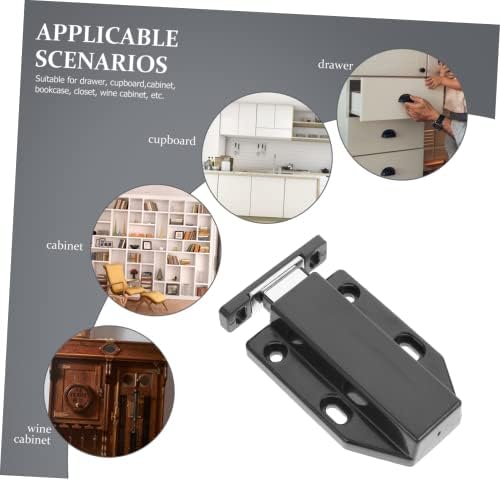 Yarnow 4pcs magnet za vrata za ormare za vrata ormarića ormarića vrata prtljažnika Touch Touch Touch Teška