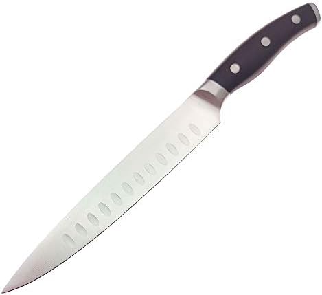 Nož za rezbarenje i Set viljuški-sa 8 Nož za rezbarenje & amp; 8 ravna metalna viljuška trostruka zakovica njemački