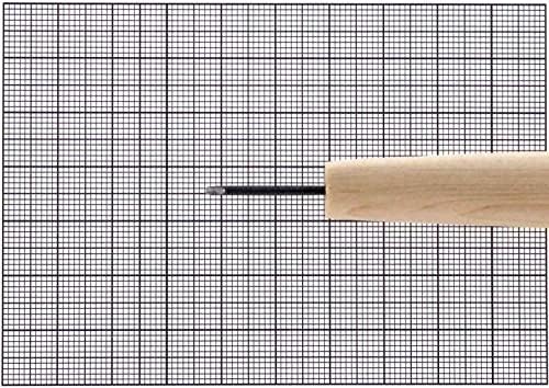 Michihamono Micro 1,5 mm japanski ručni alat za rezbarenje drveta ravno plitko rezbarenje drveta U Gouge, sa drvenom ručkom, za rezbarenje detalja u obradi drveta