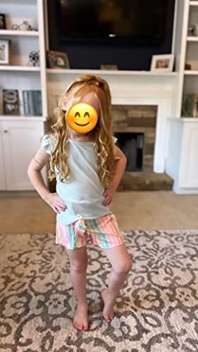 Yoxindax Odjeća Za Djevojčice Od Lubenice Majica S Volanima Top + Tačke Šorc + Traka Za Glavu Slatke Djevojke Ljetni Komplet Odjeće