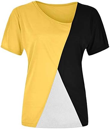 Yubnlvae duge rukave majice za žene prozračne bluze Plus Veličina modni ljetni kvadratni vrat trendi Casual Tie-dye