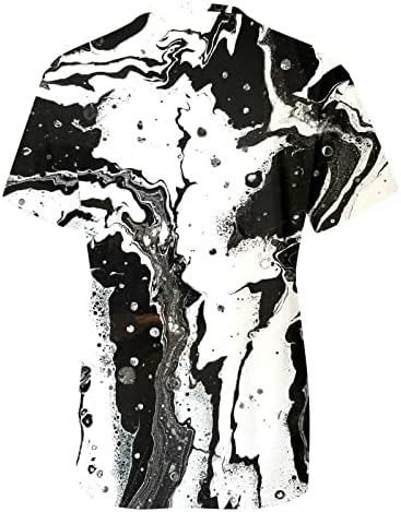 Kratki rukavi za žene ljetni, ljetni majice sa Mramornim printom kratki rukavi modni grafički majica