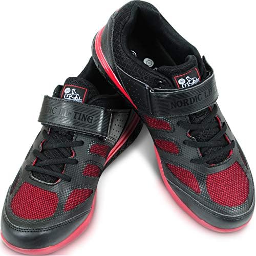 Kettlebell-48 lb paket sa cipelama Venja Veličina 12-Crno crvena