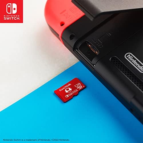 SanDisk 128GB microSDXC-kartica, licencirana za Nintendo-Switch-SDSQXAO - 128G-GNCZN