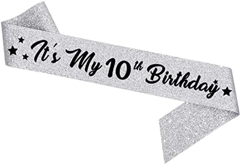 10. rođendanski krila i tiara za djevojčice, 10 i fenomenalni set CLITTER-a i rođendanske krune, sretan 10.