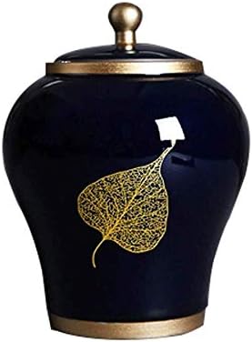 WSSC za odrasle sa pogrebne urne keramike Poklopac vlage za malu količinu ljudskih ili kućnih ljubimaca pepeo otporno na ručno izrađene kremacije urne 0815