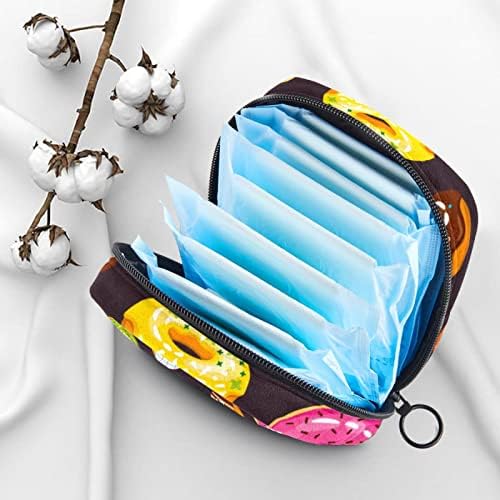 Ukusna krofna čokolada uzorak sanitarne vrećice za pohranu sa salvetom Menstrualna jastučna torba Portable