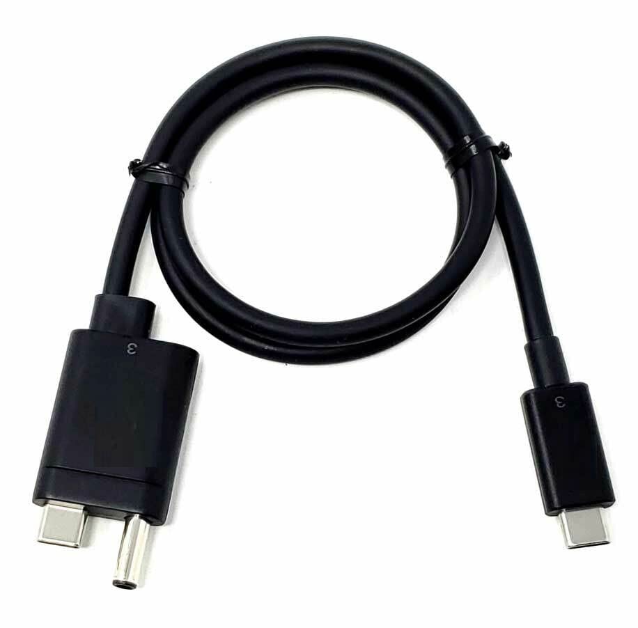 USB-C kabel za priključivanje za HP EliteBook 840 G3, X260 1030 G2, elita X2 1012 G1, jedan običaj, crni