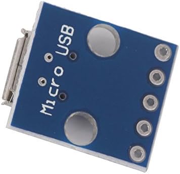Prterewy 2,54mm Micro USB za dizanje adaptera 5pin Flinboard ženski konektor PCB pretvarač DIY rezervni dijelovi komplet od 10