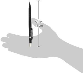 Pentel P205 mehanička olovka 0,5 mm fiksna bačva 4 mm crna