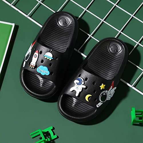 Eliogn Slide sandale za dječake i djevojčice protivklizne jastučne papuče Ultra lake kućne papuče tuš ljetne sandale vodene cipele