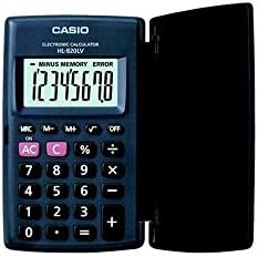 Casio HL-820LV-BK-W prenosivi tipa Kalkulator sa 8-znamenkastim ekstra velikim ekranom
