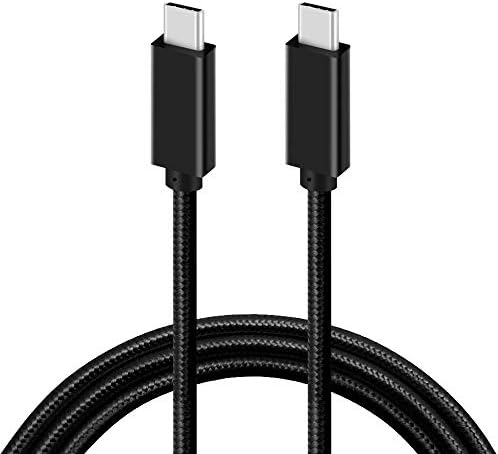 Boxwave Cable kompatibilan s WINSING Android tabletom KTLA - DirectSync PD kabl - USB-C do USB-C, tip C pletenica 3ft naplaćena i sinkronizirana kabela - Jet crna