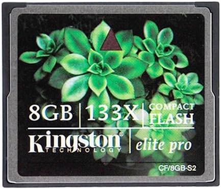 Kingston 8GB Elite Pro CompactFlash kartica - 133x - 8 GB - CF/8GB-S2