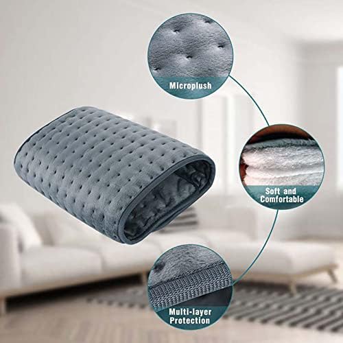 Fxnfxla električni jastučić za grijanje, sa tehnologijom brzog grijanja, električni pokrivač