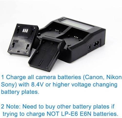 FOTGA EN-EL9A / EN-EL9 LCD punjač za dual baterije za Nikon D40 D40X D60 D3000 D5000 DSLR