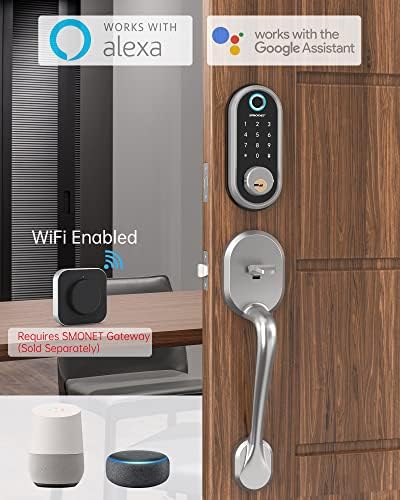 Smart Lock, brava za ulazna vrata bez ključa brava za vrata otiska prsta za ulazna vrata biometrijska