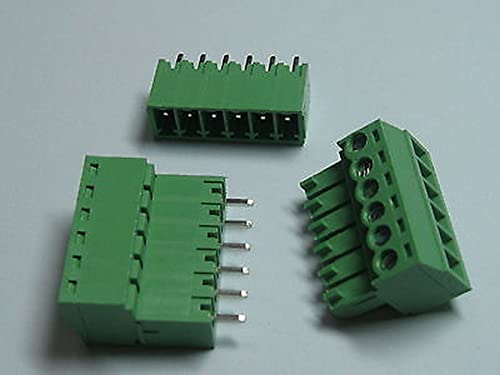 12 kom konektor za vijčani terminalni blok 3,5 mm 6-pinski/smjer zeleni priključni tip