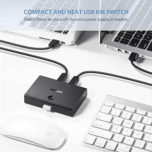 UGREEN USB sharing Switch USB 2.0 Peripheral Switcher Adapter Box 2 Computer Share 1 USB device Hub za Printer
