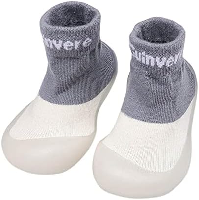 Šetači prvo slovo neklizajuće elastične dječje čvrste cipele dječje čarape Baby Toddler cipele