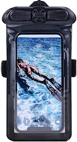 Vaxson futrola za telefon Crna, kompatibilna sa LG Bello II vodootpornom vrećicom suha torba [ ne folijom za zaštitu ekrana ]