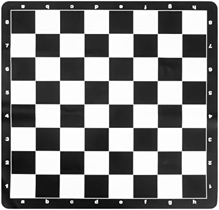Najbolji šahovski Set ikada, samo šahovska tabla Queen's Gambit Edition - 20 x 20 sklopiva putna silikonska šahovska tabla