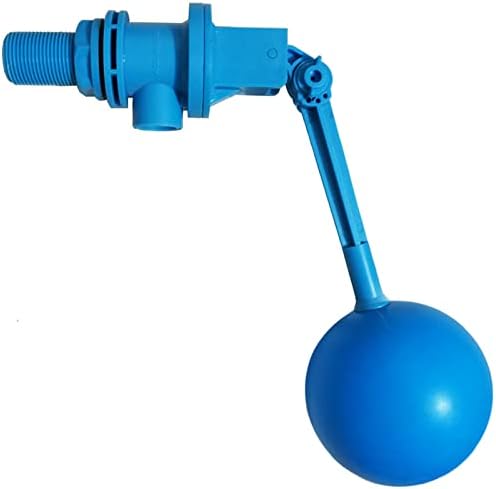 Kuglasti ventil za vodu od 1 inča sa podesivom rukom za rezervoar za vodu, plavi ventil za plovak se automatski isključuje za Zalivače za stoku