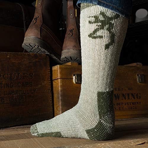 Browning Topola Čarapa / Maslina / Crna / Velika | 2 Pakovanja
