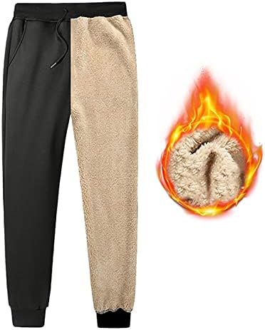 Muška trenirka Moda Plus Size kašmir podstava topli helanke Jogger pantalone jednobojne pantalone sa olovkom