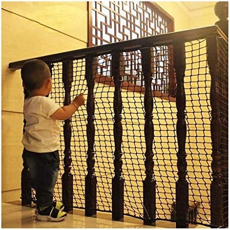 Sjiamjj konopsko konop neto dječje sigurnosno dekoracija, sigurnosna neto zaštita djece particija neto anti-jeseni neto, stepenice vrt balkon prozor ograda zapreka na kat na kaltiku za krevet