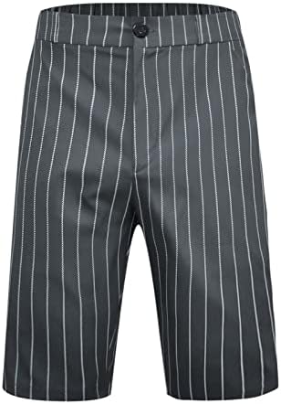 Seerserker Shorts Slim Mužjak Ljeto Ležerne prilike, kratke hlače struk polu zatvarač džepne kratke