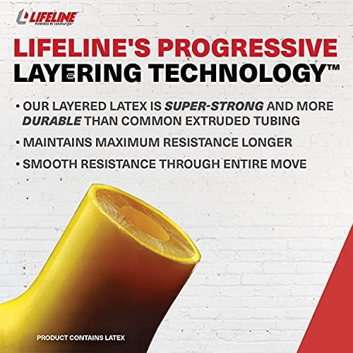 Lifeline 9 Extra lateralni otpornik Pro otporni kablovi za trening snage sa malim udarom