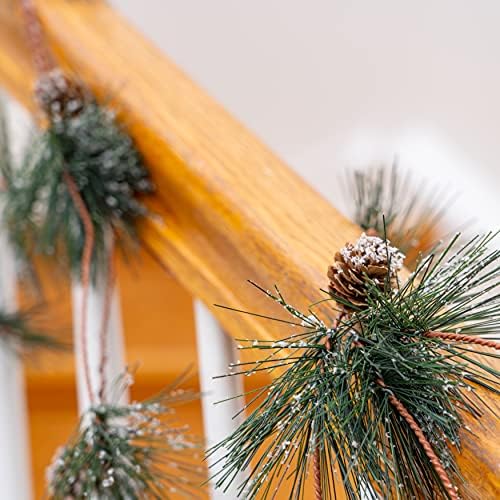 Ornilitet Pinecone i igle Garland - Pine igle i pinecone rustikalni odmor Božićno drvce Prirodni ukrasi