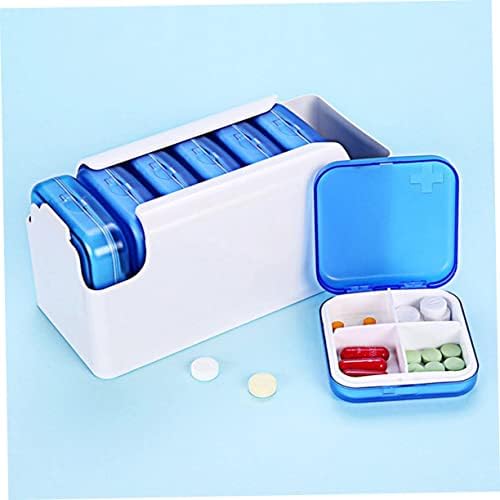 Hemoton 1 Set 28 Mini Kontejneri Putni Kontejneri Mini Kutija Za Ljekarne Kutija Za Organizatore Vitamina Prenosna
