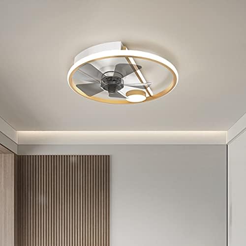 Neochy LED reverzibilni ventilator sa stropnim svjetlom i daljinskim upravljačem tihi 6 brzina spavaće sobe