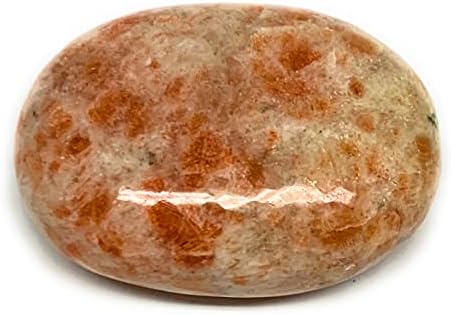 92 grama, 2,2 x 1,7 x 1 Sunstone Palmstone, palminski kamen galetni oblik iz Indije se srušio, reiki ljekovita,