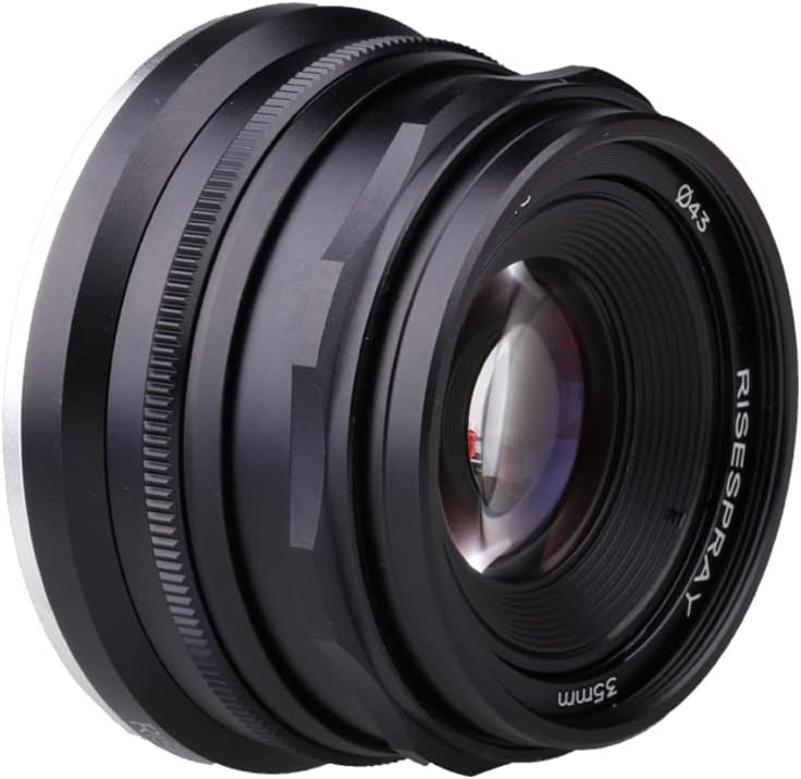 RISESPRAY 35mm F1.6 Mini APS-C objektiv za Sony Panasonic Fujifilm Olympus Canon Nikon kamera bez ogledala